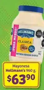 Soriana Híper Hellmann's - mayonesa oferta