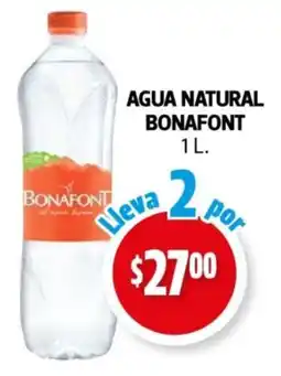 Farmacias Guadalajara Agua natural bonafont oferta