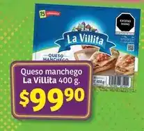 Soriana Híper La villita - queso manchego oferta