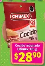 Soriana Híper Chimex - cocido rebanado oferta
