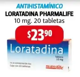 Farmacias Guadalajara Loratadina pharmalife oferta