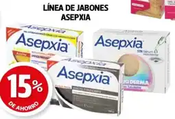 Farmacias Guadalajara Línea de jabones asepxia oferta
