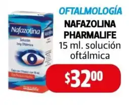 Farmacias Guadalajara Nafazolina pharmalife solución oferta