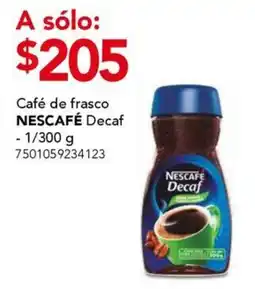 City Club Café de frasco NESCAFÉ Decaf oferta