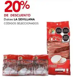 City Club Dulces la sevillana códigos seleccionados oferta