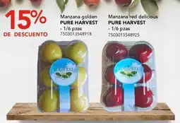 City Club Manzana golden / Manzana red delicious PURE HARVEST oferta