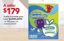 City Club Toallas húmedas para bebé SUAVELASTIC oferta