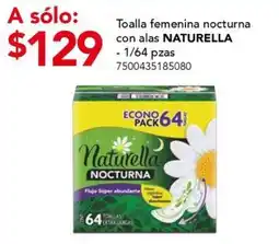 City Club Toalla femenina nocturna con alas NATURELLA oferta