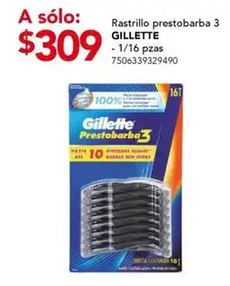 City Club Rastrillo prestobarba 3 GILLETTE oferta