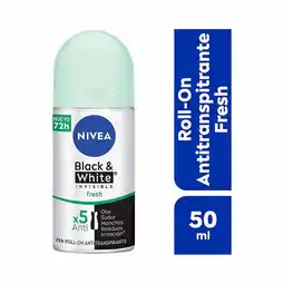 Farmacias Benavides Deo Roll On Female Black & White Fresh oferta