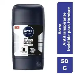 Farmacias Benavides Black & White Invisible Original Antitranspirante Barra oferta