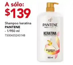 City Club Shampoo keratina PANTENE oferta