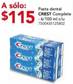 City Club Pasta dental CREST Complete oferta