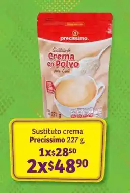 Soriana Híper Sustituto crema Precíssimo 227 g oferta