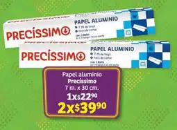 Soriana Híper Papel aluminio Precissimo oferta