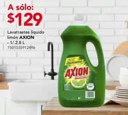 City Club Lavatrastes líquido limón AXION oferta