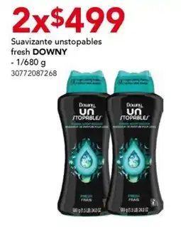 City Club Suavizante unstopables fresh DOWNY oferta