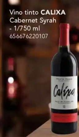 City Club Vino tinto CALIXA Cabernet Syrah oferta
