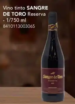 City Club Vino tinto SANGRE DE TORO Reserva oferta