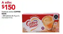 City Club Sustituto sticks COFFEE MATE oferta