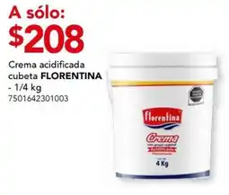 City Club Crema acidificada cubeta FLORENTINA oferta