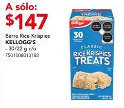 City Club Barra Rice Krispies KELLOGG'S oferta