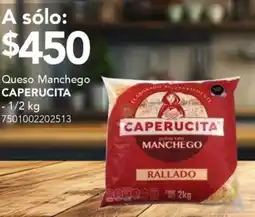 City Club Queso Manchego CAPERUCITA oferta