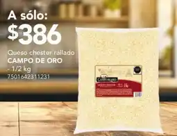 City Club Queso chester rallado CAMPO DE ORO oferta