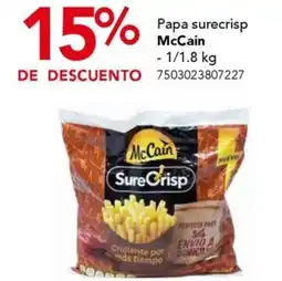 Papa surecrisp McCain