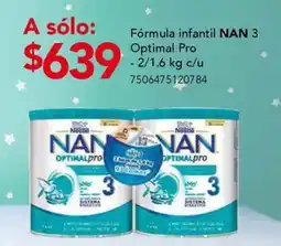 City Club Fórmula infantil NAN 3 Optimal Pro oferta