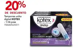 City Club Tampones unika digital KOTEX oferta