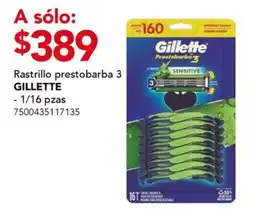 City Club Rastrillo prestobarba 3 GILLETTE oferta