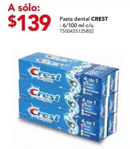 City Club Pasta dental CREST oferta