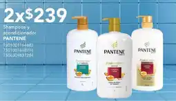 City Club Shampoos y acondicionador PANTENE oferta