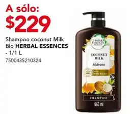 City Club Shampoo coconut Milk Bio HERBAL ESSENCES oferta