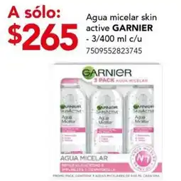 City Club Agua micelar skin active GARNIER oferta