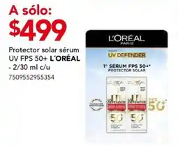 City Club Protector solar sérum UV FPS 50+ L'ORÉAL oferta