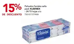 City Club Pañuelos faciales sella pack KLEENEX oferta