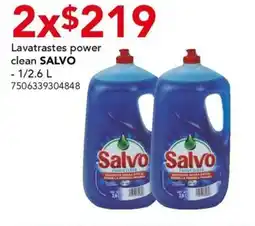 City Club Lavatrastes power clean SALVO oferta