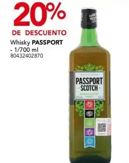 City Club Whisky PASSPORT oferta