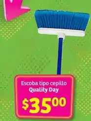 Soriana Híper Quality day - escoba tipo cepillo oferta