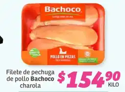Soriana Súper Filete de pechuga de pollo Bachoco oferta