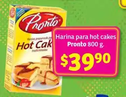Soriana Híper Harina para hot cakes Pronto 800 g oferta