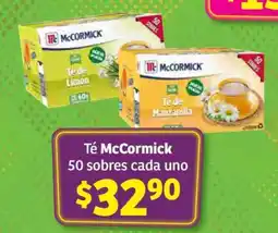 Soriana Híper Té McCormick oferta