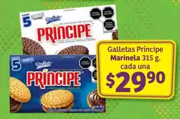 Soriana Híper Galletas Príncipe Marinela 315 g oferta