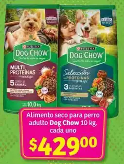 Soriana Híper Dog Chow Adulto 10 kg oferta
