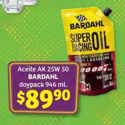 Soriana Híper Aceite AK 25W 50 BARDAHL oferta