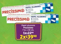 Soriana Híper Papel aluminio Precissimo oferta