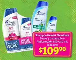 Soriana Híper Shampoo Head & Shoulders oferta