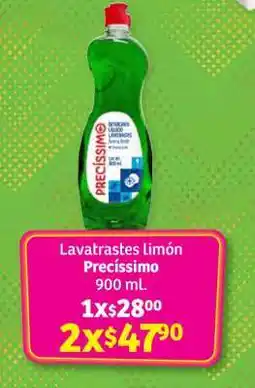 Soriana Híper Lavatrastes limón Precíssimo 900 ml oferta